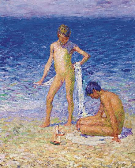 John Peter Russell Boys on the Beach, Belle lle